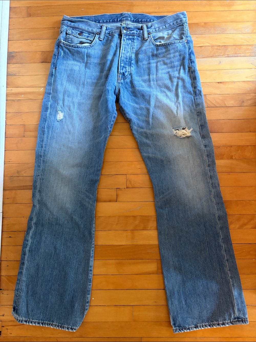 Polo by Ralph Lauren Light Blue Bootcut Jeans